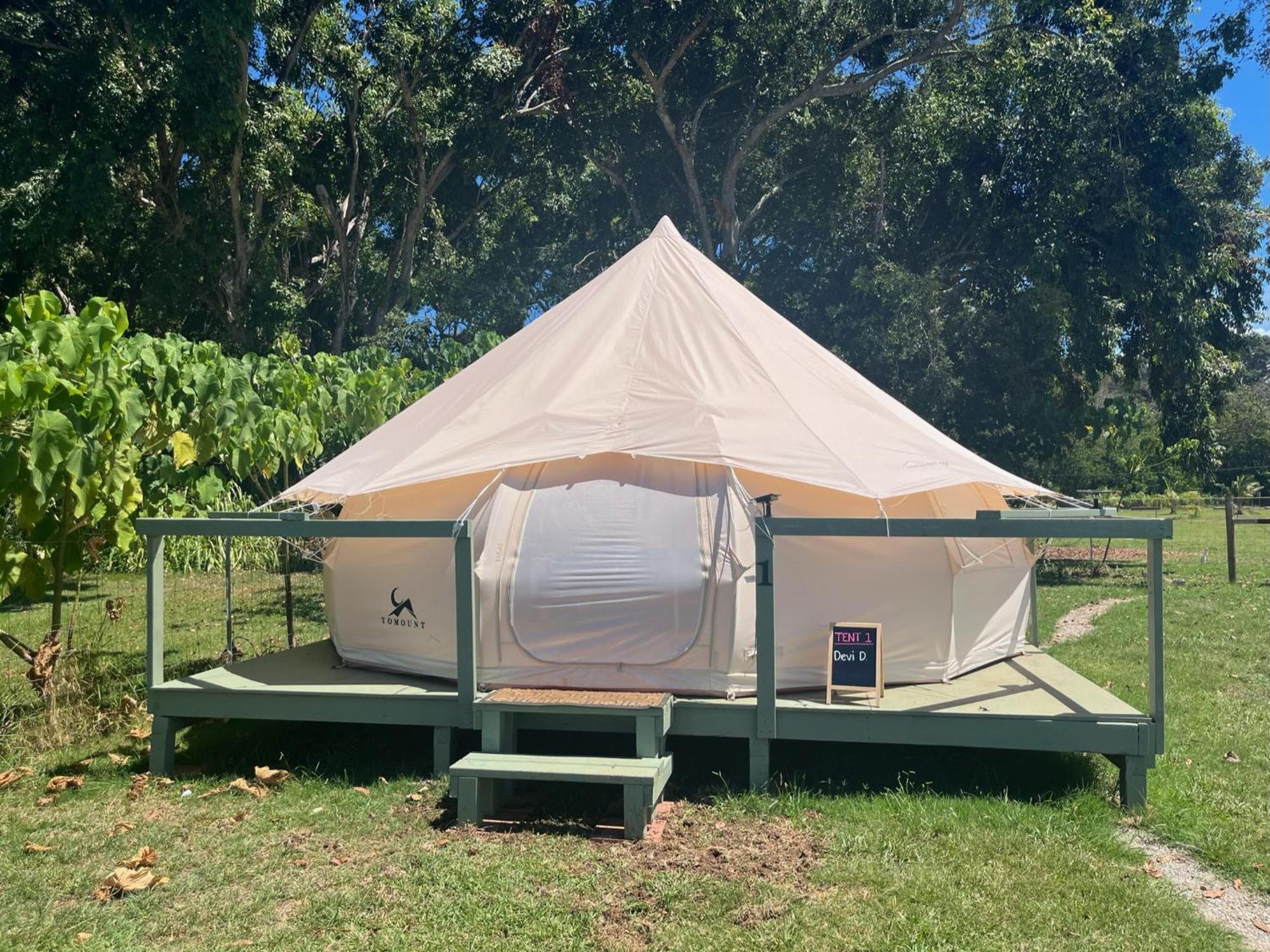 North Shore Glamping Camping Laie, Oahu, Hawaii Bagian luar foto