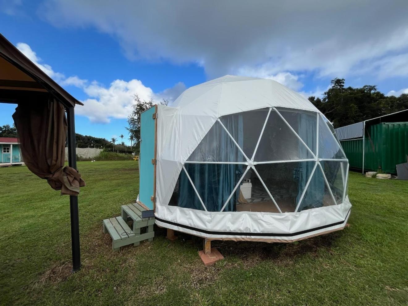 North Shore Glamping Camping Laie, Oahu, Hawaii Bagian luar foto